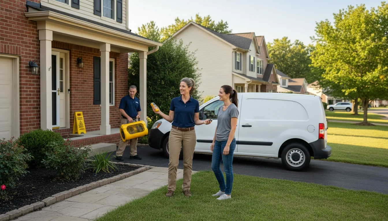 Water restoration image for Emergency Water Damage Restoration in Mount Carmel, IL